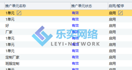 成衣定制竞价托管优化(图4) 单元